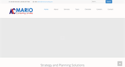 Desktop Screenshot of marioconsulting.net